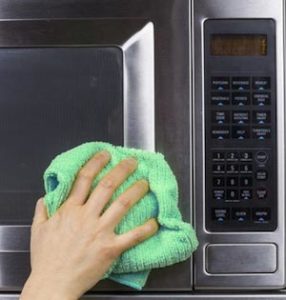 Office Cleaning Tip Microwave